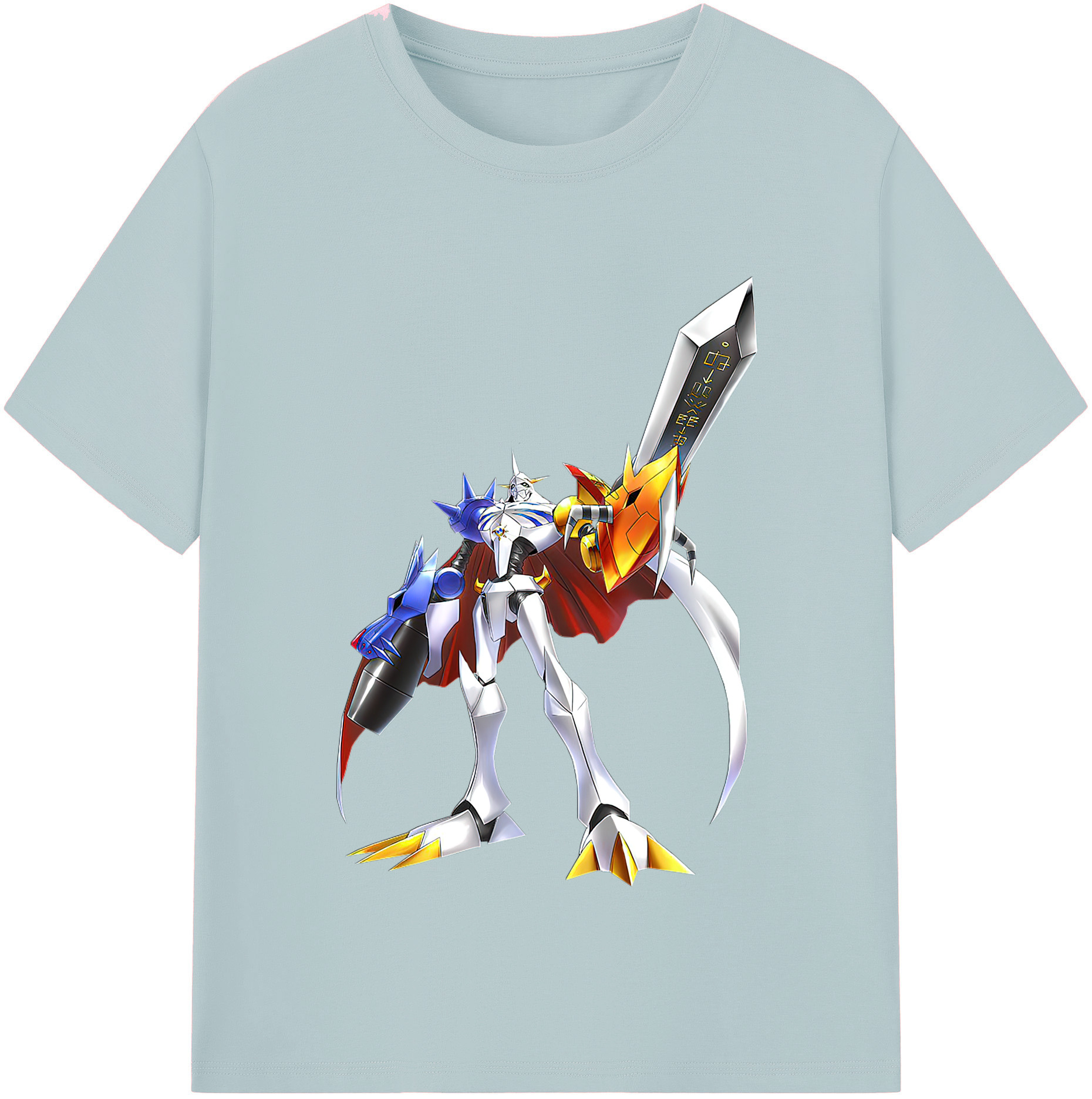 （画像用） Digimon デジタルモンスター/デジモン 綿100％半袖Tシャツ（フロントプリント）